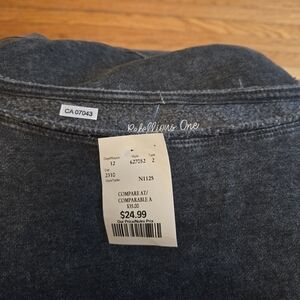 Rebellious One Gray Denim Jeans